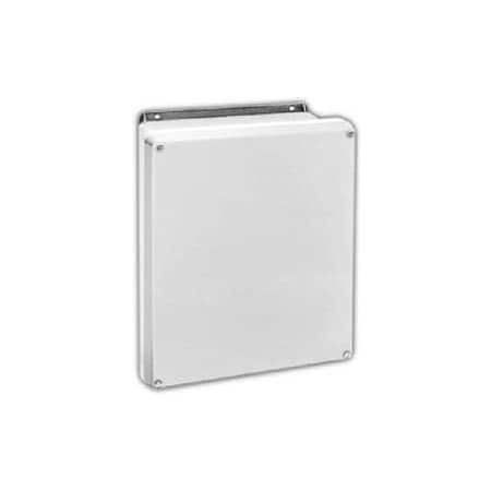 Vynckier Enclosure Systems Captive Screws Electrical Enclosures, 9.32 in H, 4.92 in D, 7.32 in W, NEMA 4X, Fiberglass VJ806W